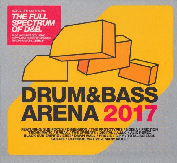 3CD V.A. Drum & Bass Arena 2017 (Digipak) Kaufen auf Ricardo