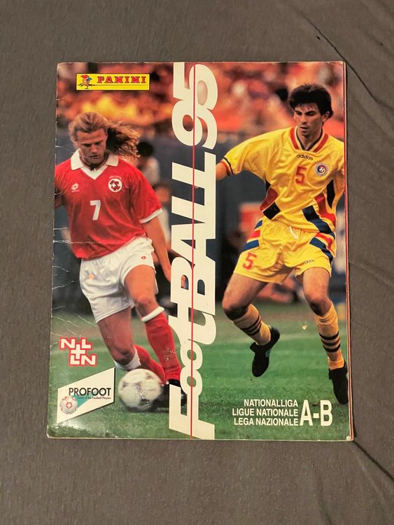 Panini Album Nationalliga A+B 1995 komplett Kaufen auf Ricardo