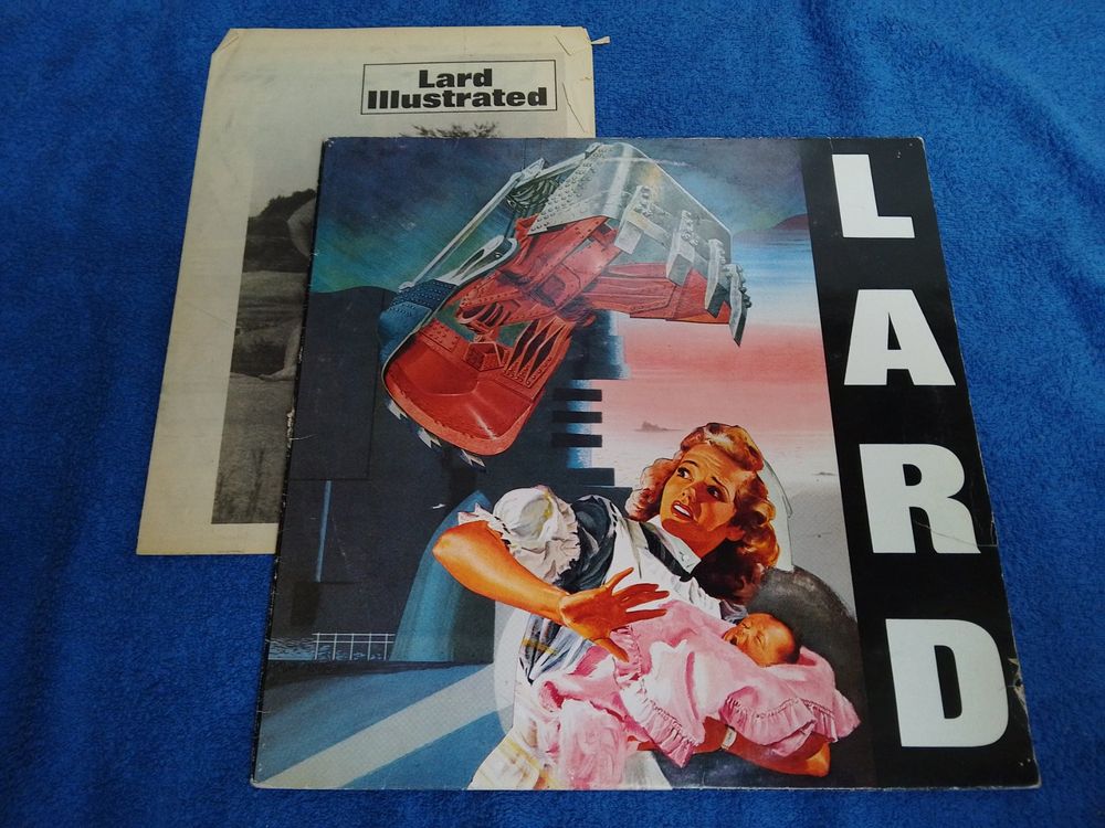 LARD first 12" the last temptation... +Booklet 1990 PUNK Kaufen auf