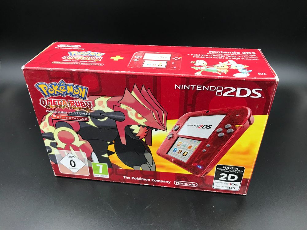 Nintendo 2ds Pokemon Omega Rubin Nintendo 2DS Pokemon Omega Rubin Edition ab 1.- | Kaufen auf Ricardo