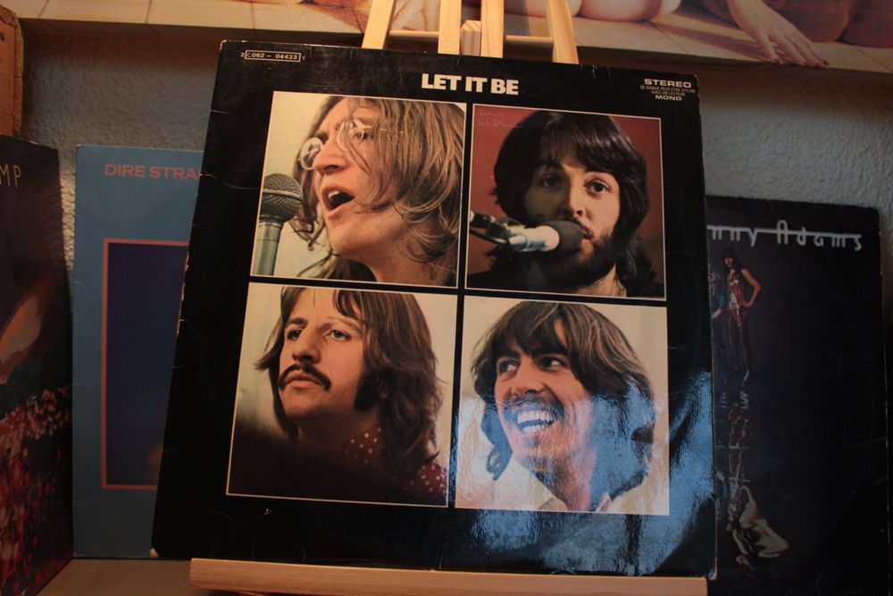 The Beatles Let it be  1970 France  *GEWASCHEN`* VG++ 1