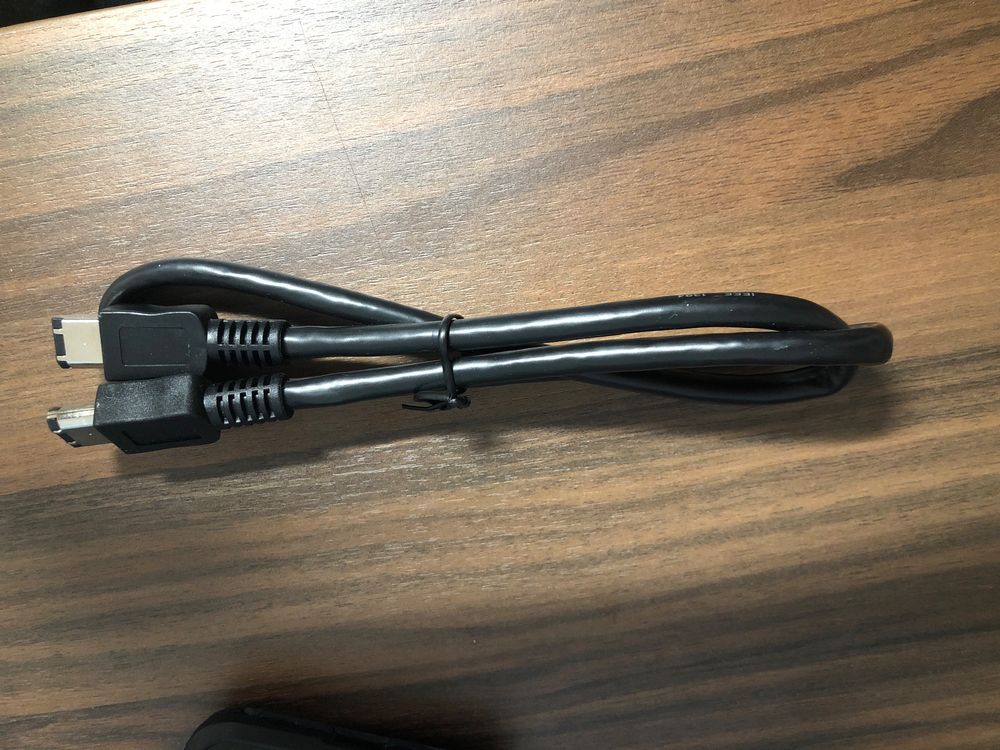 Câble De Connexion IEEE 1394 6 Broches Mâle Vers Mâle – Pour FireWire, Liaison Périphérique Haute Vitesse