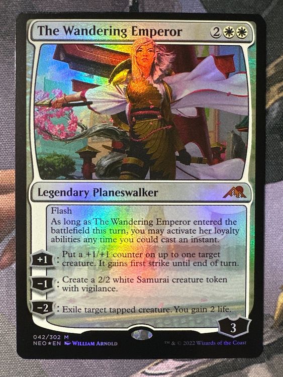 The Wandering Emperor FOIL 042/302 Kamigawa Kaufen auf Ricardo