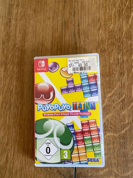Nintendo Switsh Puyo Puyo Tetris Kaufen auf Ricardo
