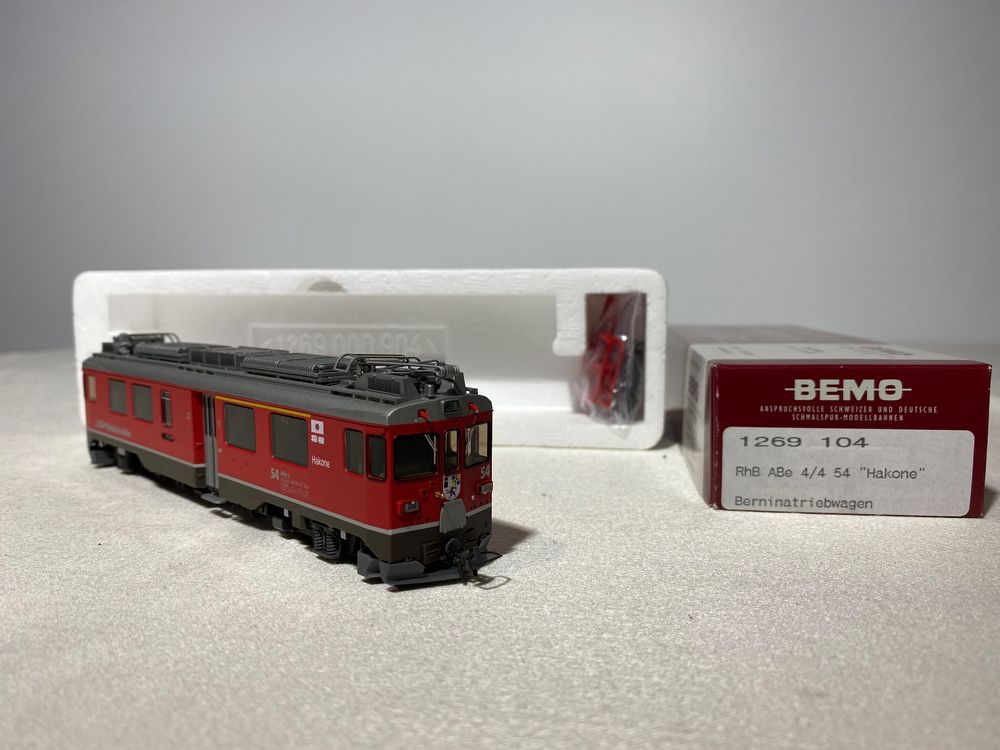 BEMO RhB ABe 4/4 54 "Hakone" Berninatriebwagen | Kaufen Auf Ricardo