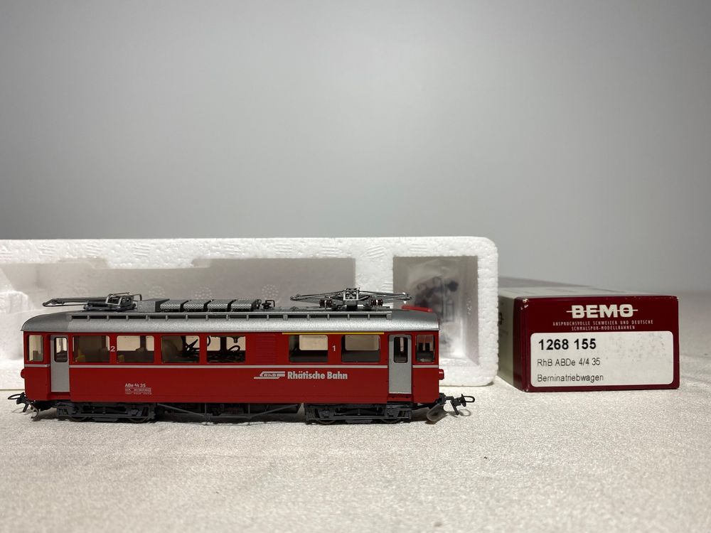 BEMO RhB ABDe 4/4 35 Berminatriebwagen Kaufen auf Ricardo