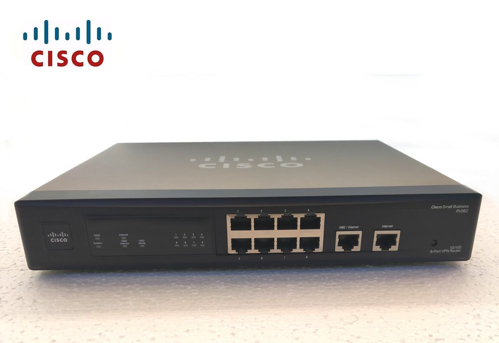 Cisco RV082 10/100 8Port Dual WAN VPN Router Kaufen auf Ricardo
