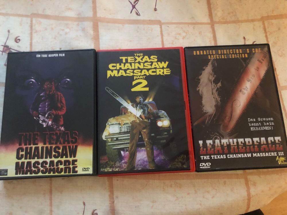 Tobe Hooper‘s The Texas Chainsaw Massacre 1 - 3 1