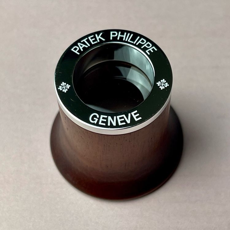 PATEK PHILIPPE Watchmaker Maple Wooden Loupe BOX Kaufen auf Ricardo