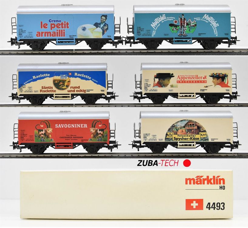 Märklin 4493 Kühlwagen-Set 6tlg. SBB H0 | Comprare su Ricardo