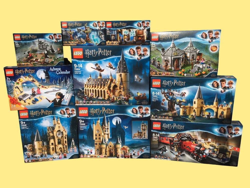 10 LEGO Harry Potter Sets Neu & Sealed 1