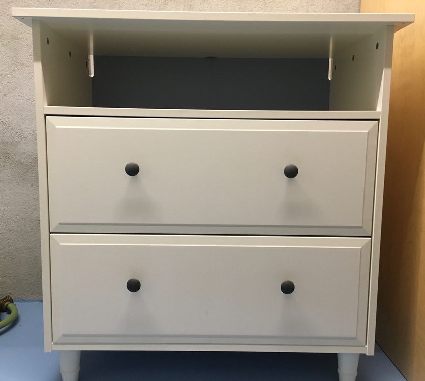Wickelkommode, Kommode mit Wickelaufsatz Hemnes Ikea Kaufen auf Ricardo