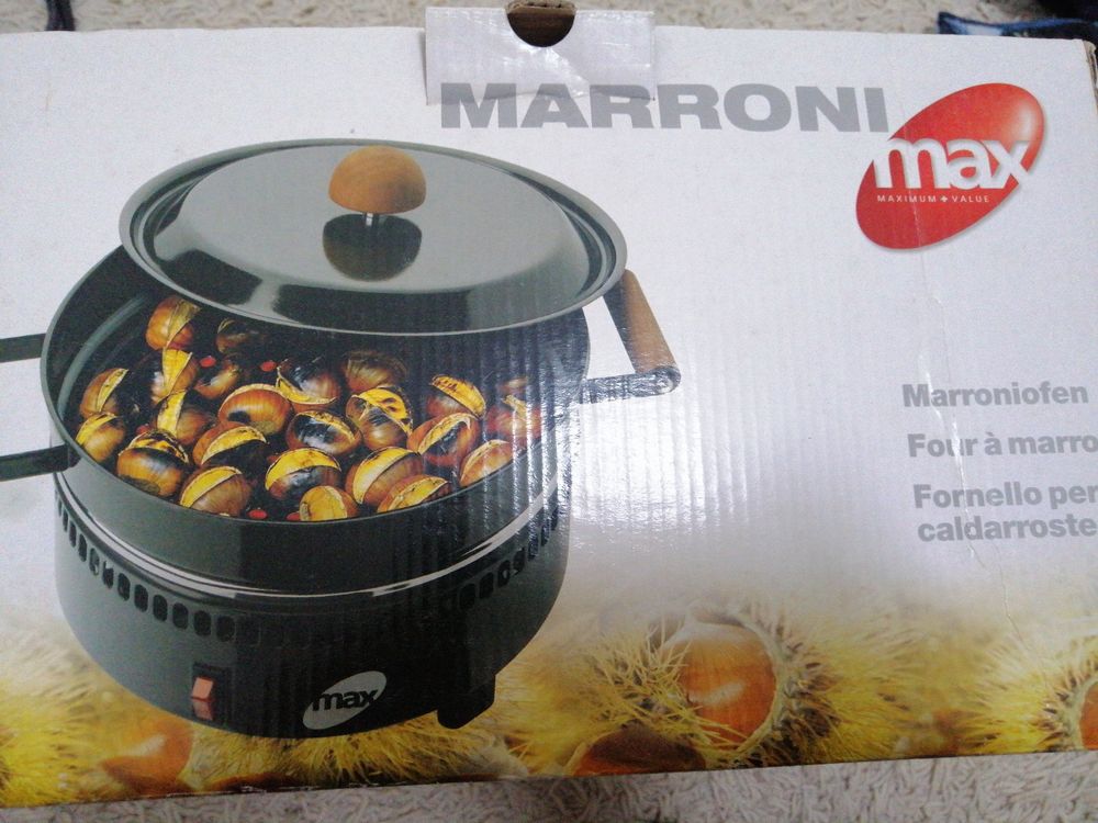 Stöckli Marroni-Ofen Max mit Crêpe-Platte (Gebraucht) in Ruemlang für
