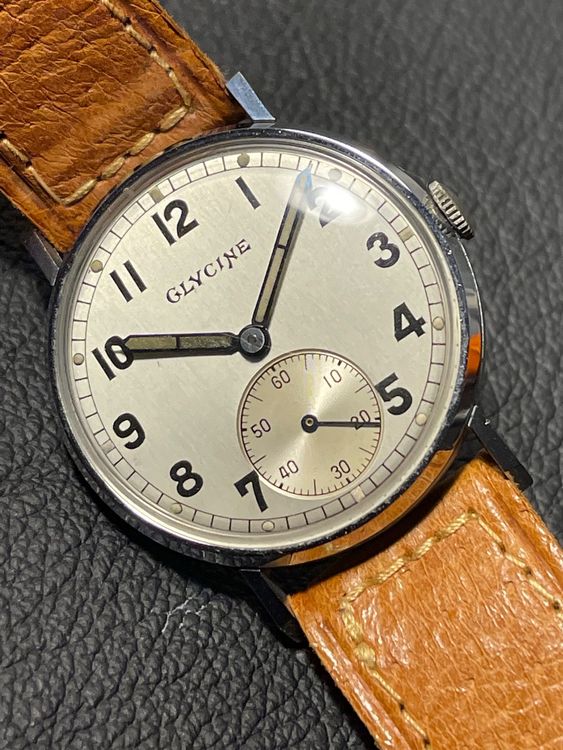 Uhr Montre Glycine vintage watch military new old stock Acheter sur