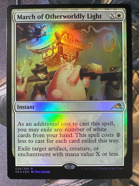 March of Otherworldly Light FOIL 028/302 Kamigawa Kaufen auf Ricardo