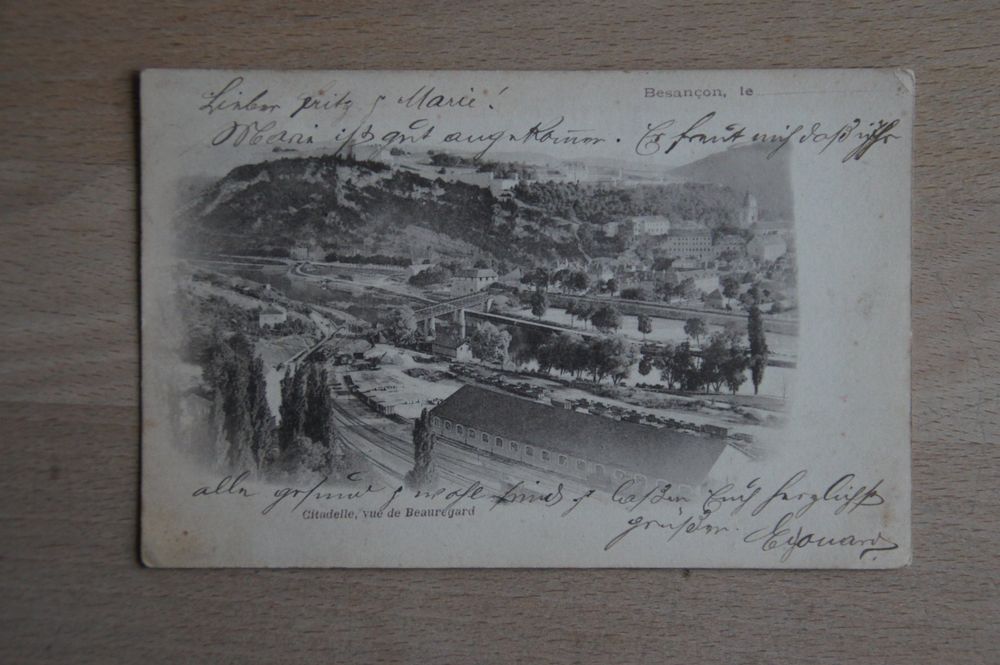 Besançon mit Bahnlinie 1900 Kaufen auf Ricardo