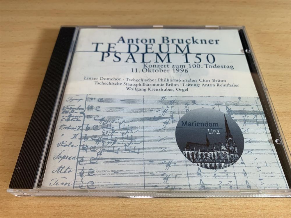 Anton Bruckner Te Deum, Psalm 150 Kaufen auf Ricardo