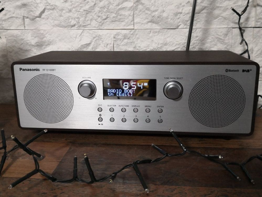 Panasonic RFD100BT DAB FM Bluetooth Acheter sur Ricardo