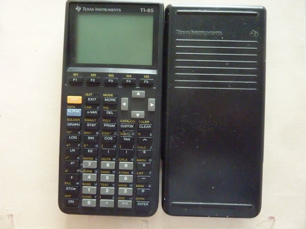TEXAS INSTRUMENTS TI85 TASCHENRECHNER Kaufen auf Ricardo
