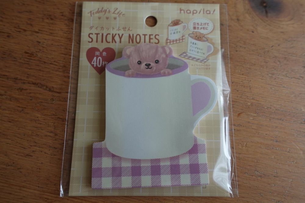 Cute Teddy Bear Tea Cup - Mini Memo Sticky Notes | Kaufen auf Ricardo