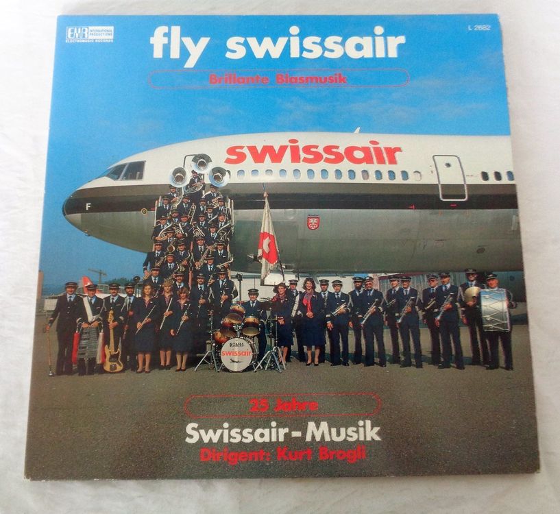 25 Jahre Swissair - Musik / Fly Swissair / LP ab Fr. 8.- 1