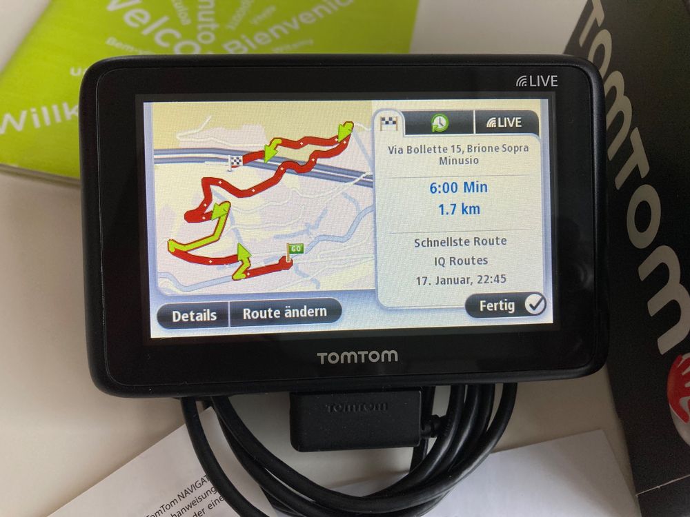 TOM TOM Navi GPS “Go Life 1000” full Set Kaufen auf Ricardo