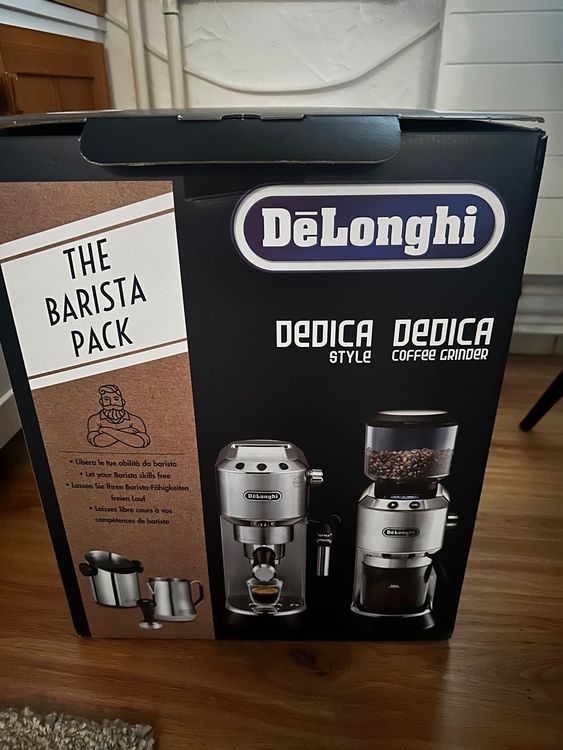 DELONGHI Barista Pack ECKG6821.M (Edelstahl, Schwarz) Kaufen auf Ricardo