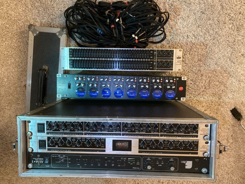 Recording/Studio Bundel mit Kompressor/ EQ/ Preamp & Flycase Acheter