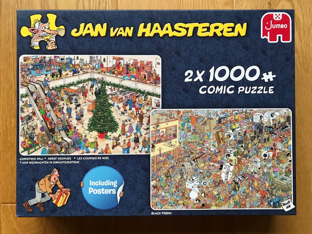 Puzzle Jan van Haasteren 2x 1000 Teile Kaufen auf Ricardo
