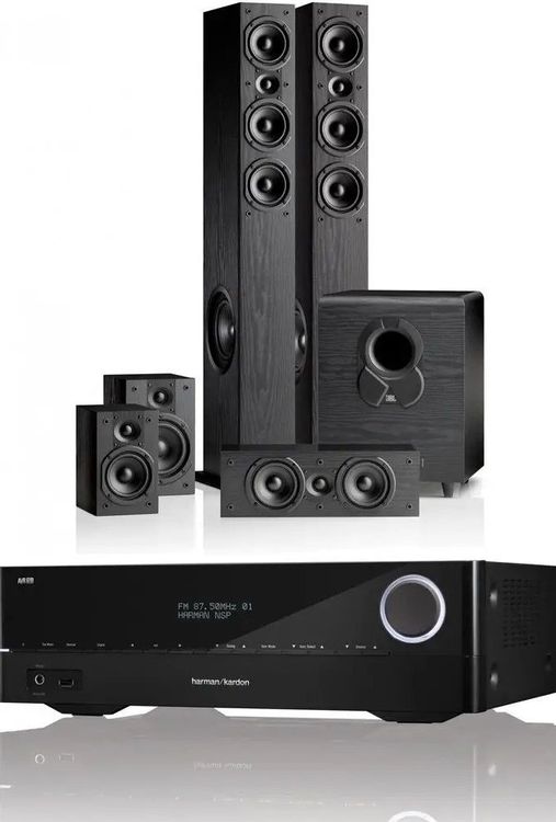Harman Kardon AVR 370 Surround System mit JBL Loft Series Acheter sur