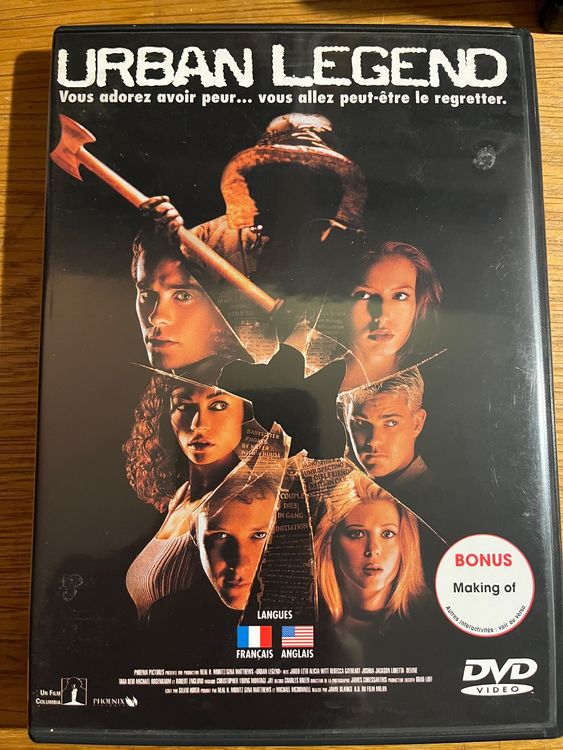 Urban Legend 1998 Dvd Slasher Kaufen Auf Ricardo