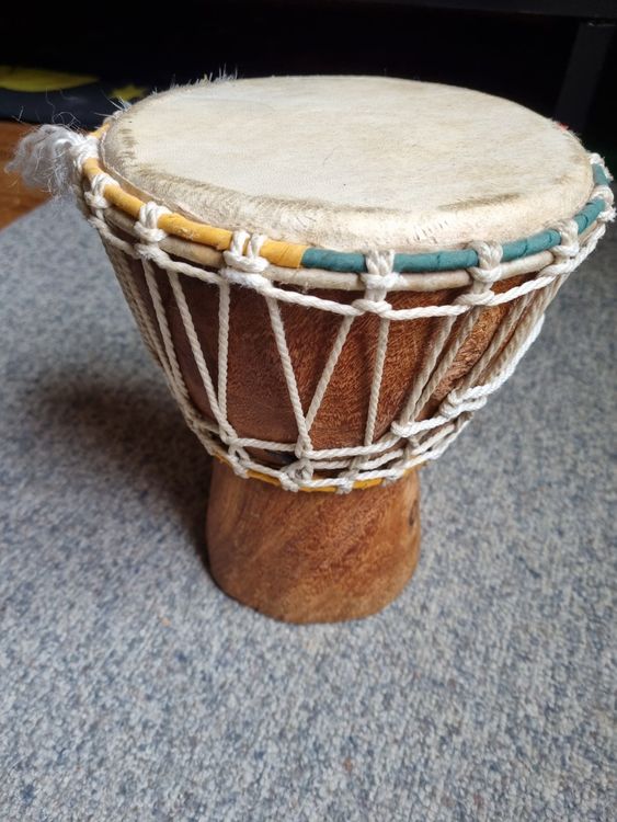 Afrikanische Djembe Trommel 25x20cm Kaufen auf Ricardo