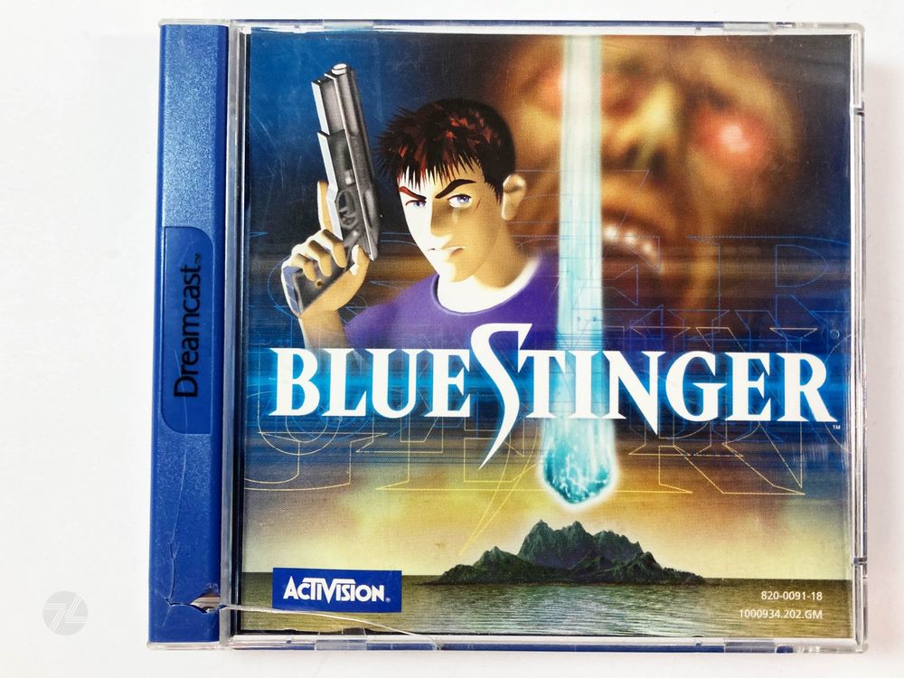 BLUE STINGER Sega Dreamcast Game OVP Retro 1
