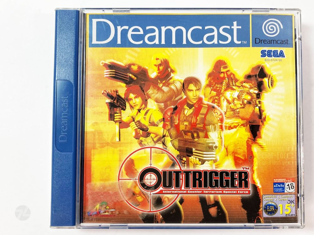 OUTTRIGGER Sega Dreamcast Game OVP Retro 1