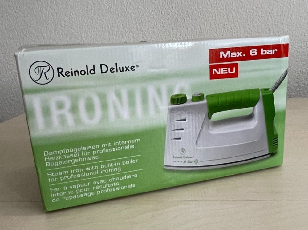 Dampfbügeleisen Reinhold Deluxe 6 Bar / De Longhi Appliances | Kaufen ...