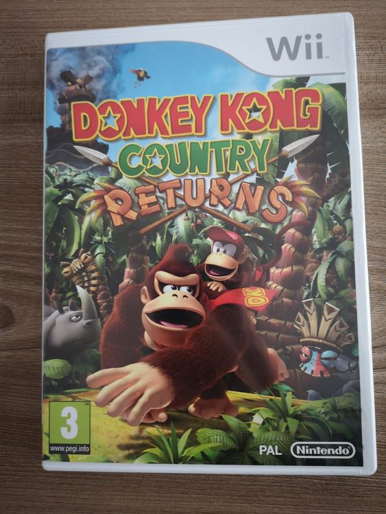 Wii Donkey Kong Country Returns Kaufen auf Ricardo