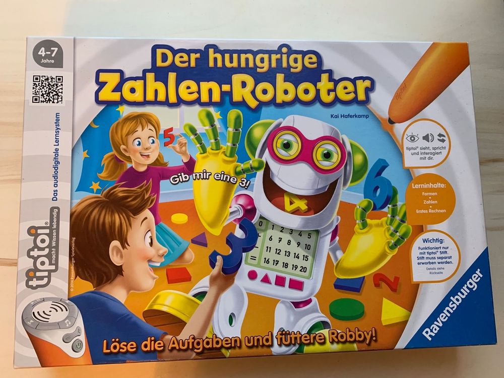 Tiptoi Der hungrige ZahlenRoboter für Kinder von 47 Jahre Kaufen