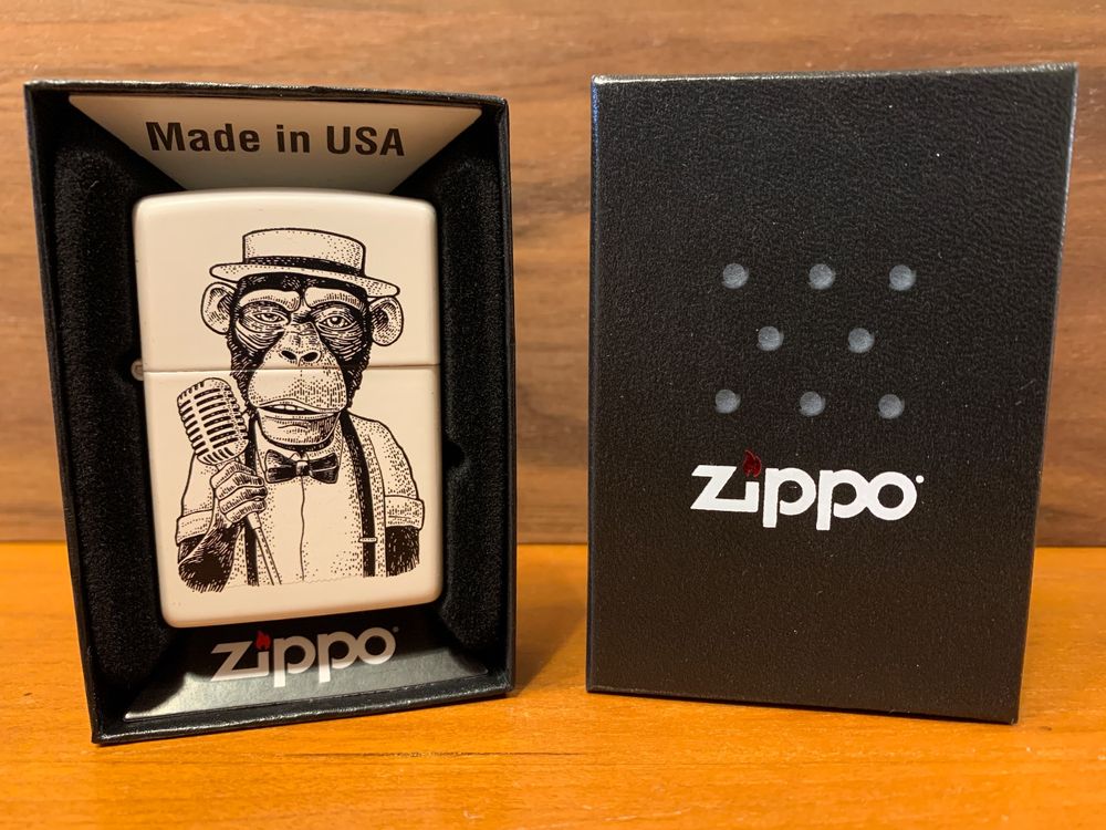 Zippo Feuerzeug Vintage Monkey Kaufen auf Ricardo