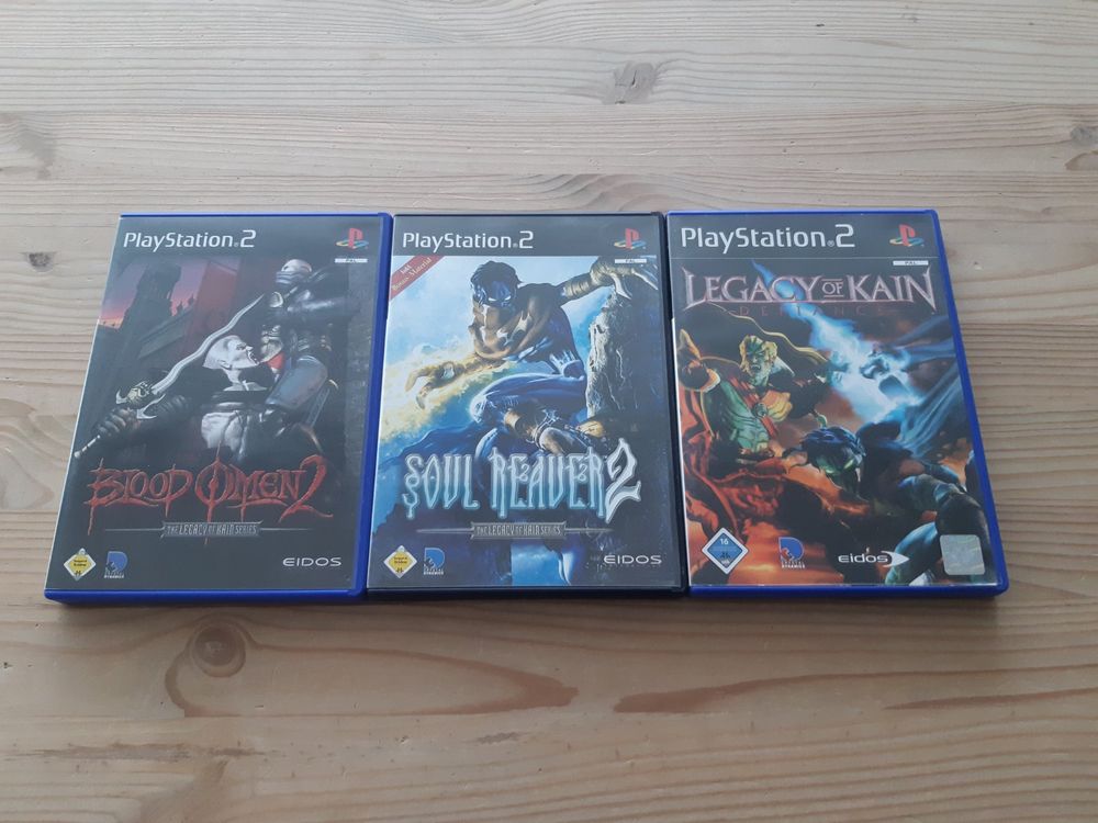 Soul Reaver 2 PS2 – Boîte Et Manuel Seulement – Pas De Jeu – Bon état