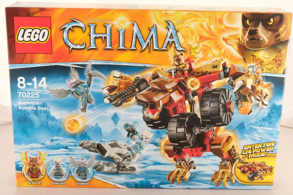 Lego Chima - Bladvic's Rumble Bear - 70225 | Kaufen auf Ricardo
