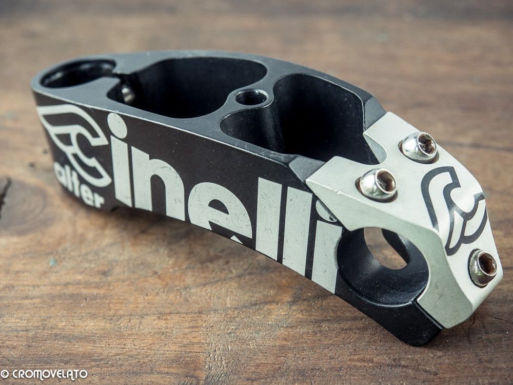 Potence Vintage Cinelli Type 'Quill' - Longueur 80 Mm - Diamètre 22.2 Mm - Fabriquée En Italie - Occasion En Bon état
