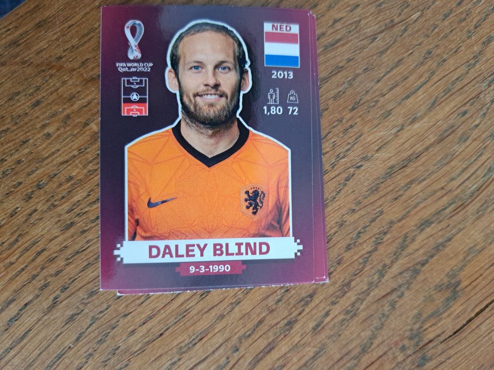 WM 2022 QATAR NED 5, DALEY BLIND, PANINI Kaufen auf Ricardo