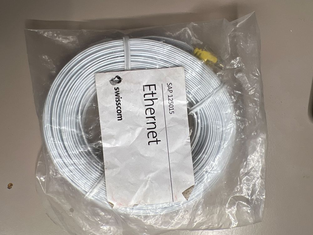 Ethernet Kabel 10m Swisscom | Kaufen auf Ricardo