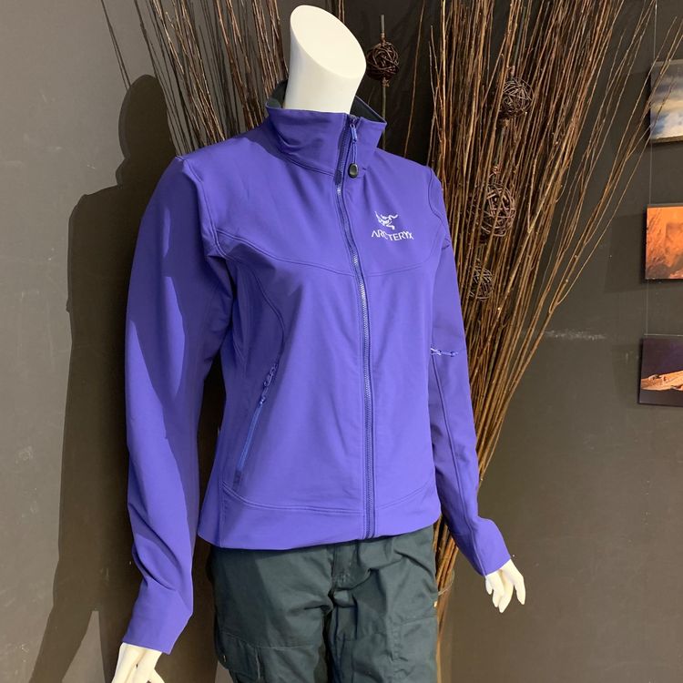 Arcteryx Womens Gamma LT Jacket, S, azulene Softshelljacke Kaufen auf