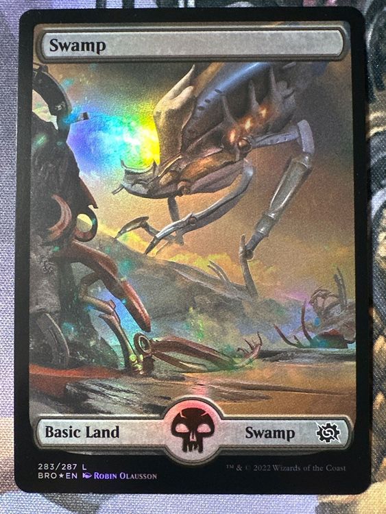 Full Art basic Land FOIL 283/287 Brothers War Kaufen auf Ricardo
