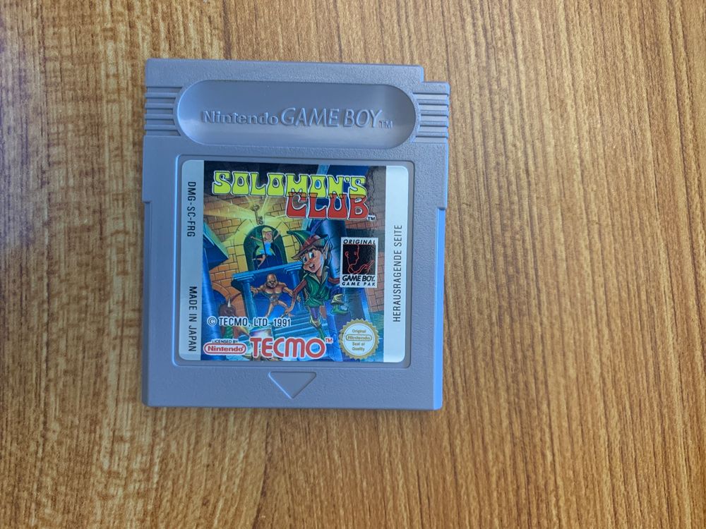 Salomons Club für Gameboy sehr selten und ein Klassiker Kaufen auf