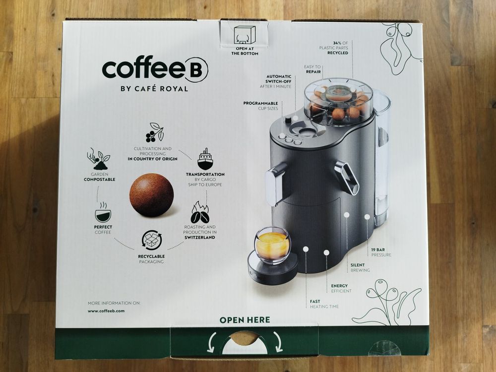 CoffeeB By Café Royal · Maschine Für CoffeeB Balls · Schwarz | Kaufen ...