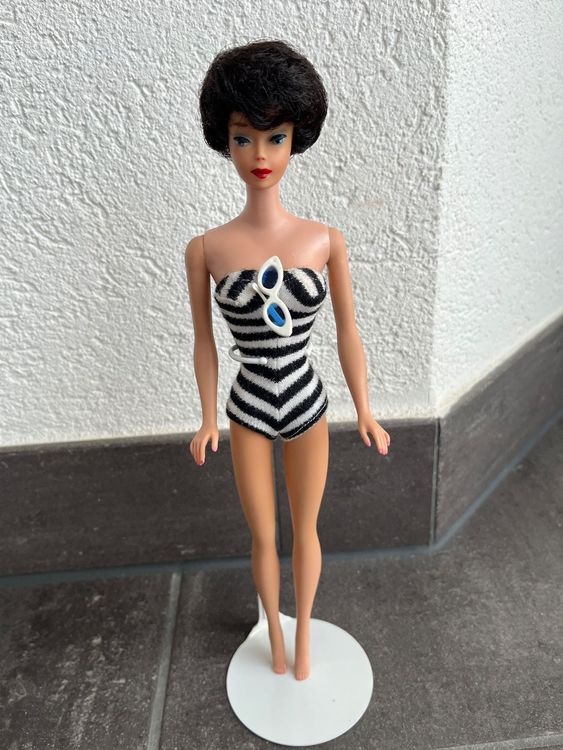 Vintage 1961 Raven Black Bubble Cut Barbie Kaufen Auf Ricardo