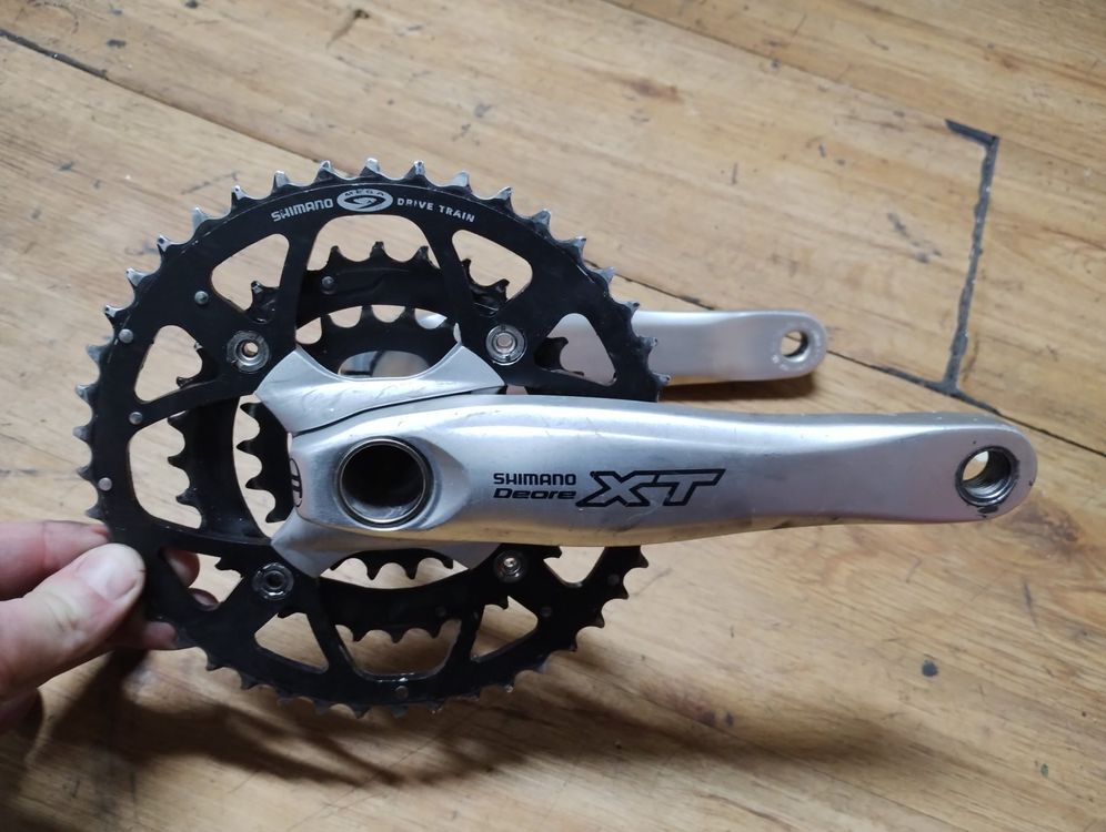 Shimano XT Kurbeln FCM760 3x9fach Kaufen auf Ricardo