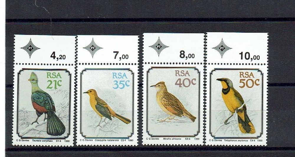 Afrique Du Sud 1990 Oiseaux Kaufen Auf Ricardo
